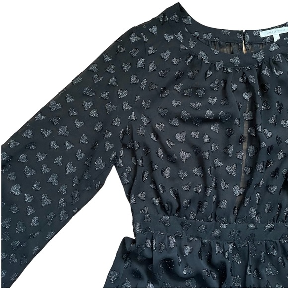 Elegant Black Sheer Dress - Picture 5 of 15